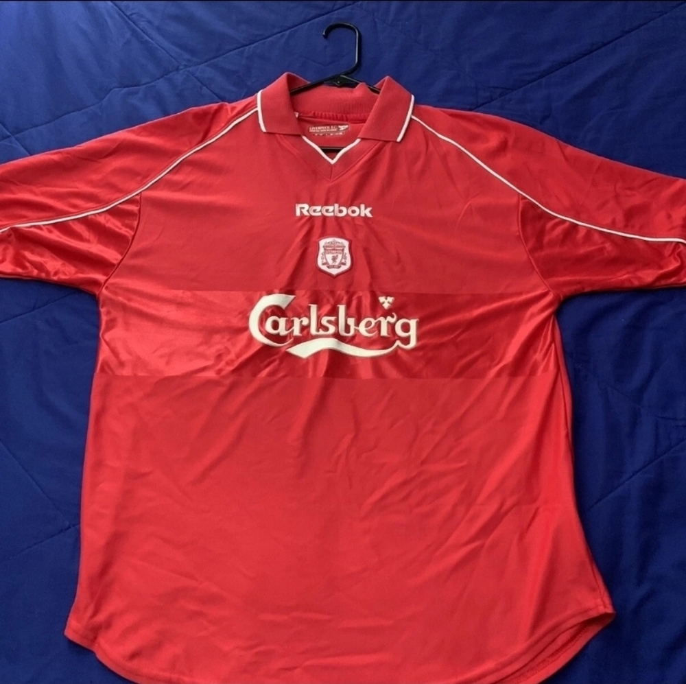 Reebok Liverpool Vintage 2000-02 Soccer English Premier Jersey size Large